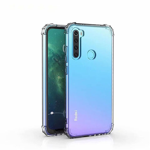 Custodia Silicone Trasparente Ultra Sottile Morbida T02 per Xiaomi Redmi Note 8T Chiaro