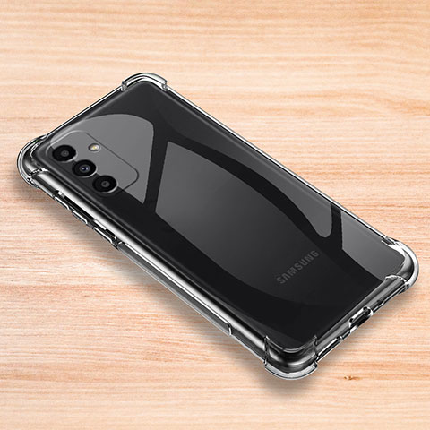 Custodia Silicone Trasparente Ultra Sottile Morbida T06 per Samsung Galaxy A15 4G Chiaro