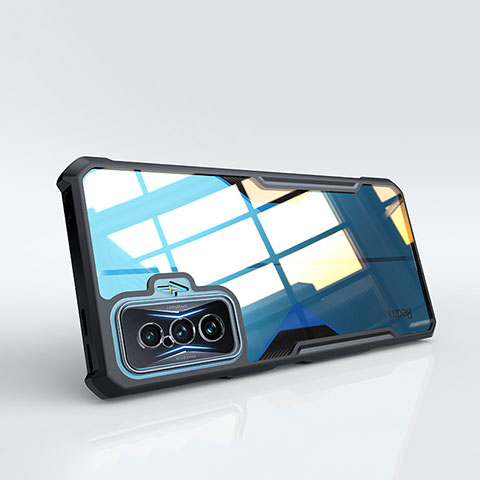 Custodia Silicone Trasparente Ultra Sottile Morbida T06 per Xiaomi Poco F4 GT 5G Nero