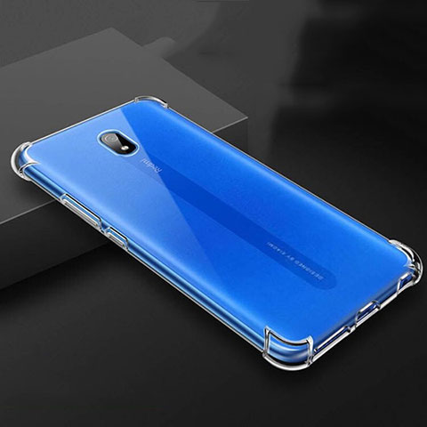 Custodia Silicone Trasparente Ultra Sottile Morbida T06 per Xiaomi Redmi 8A Chiaro