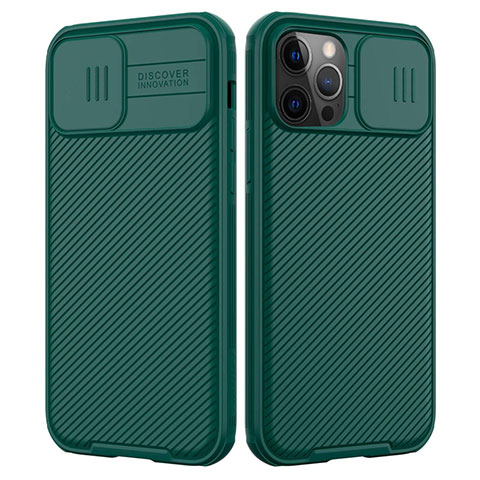 Custodia Silicone Ultra Sottile Morbida 360 Gradi Cover C01 per Apple iPhone 12 Pro Verde