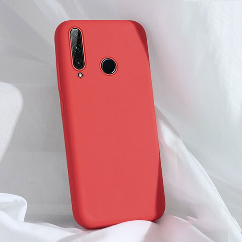 Custodia Silicone Ultra Sottile Morbida 360 Gradi Cover C01 per Huawei Honor 20i Rosso