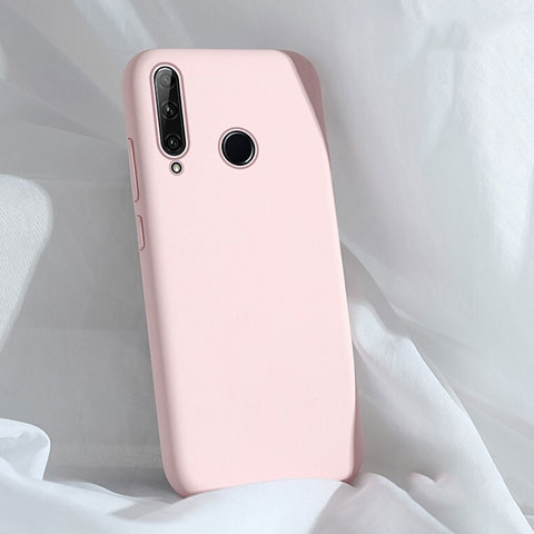 Custodia Silicone Ultra Sottile Morbida 360 Gradi Cover C01 per Huawei P Smart+ Plus (2019) Rosa