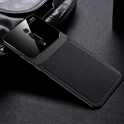 Custodia Silicone Ultra Sottile Morbida 360 Gradi Cover C01 per Xiaomi Mi 9T Nero