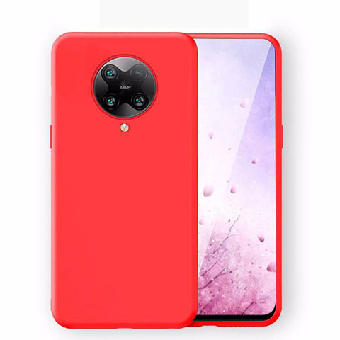 Custodia Silicone Ultra Sottile Morbida 360 Gradi Cover C01 per Xiaomi Poco F2 Pro Rosso
