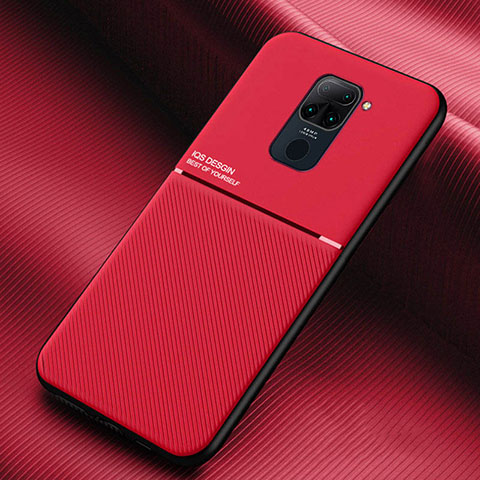 Custodia Silicone Ultra Sottile Morbida 360 Gradi Cover C01 per Xiaomi Redmi 10X 4G Rosso