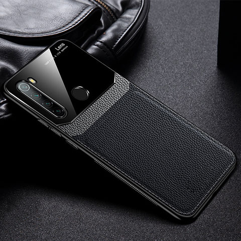 Custodia Silicone Ultra Sottile Morbida 360 Gradi Cover C01 per Xiaomi Redmi Note 8 (2021) Nero