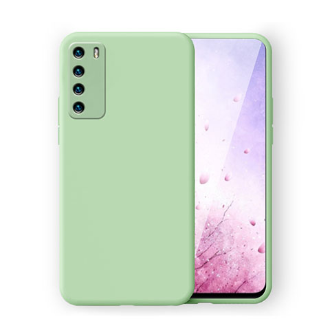 Custodia Silicone Ultra Sottile Morbida 360 Gradi Cover C02 per Huawei Honor Play4 5G Verde Pastello