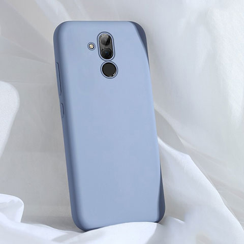 Custodia Silicone Ultra Sottile Morbida 360 Gradi Cover C02 per Huawei Mate 20 Lite Viola