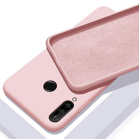 Custodia Silicone Ultra Sottile Morbida 360 Gradi Cover C02 per Huawei Nova 4e Rosa