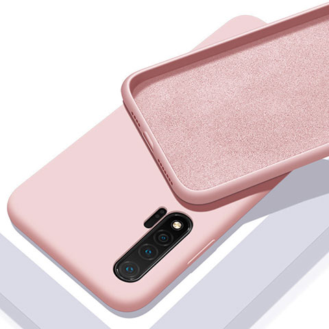 Custodia Silicone Ultra Sottile Morbida 360 Gradi Cover C02 per Huawei Nova 6 5G Rosa