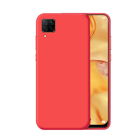 Custodia Silicone Ultra Sottile Morbida 360 Gradi Cover C02 per Huawei Nova 7i Rosso