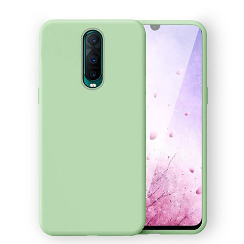 Custodia Silicone Ultra Sottile Morbida 360 Gradi Cover C02 per Oppo R17 Pro Verde