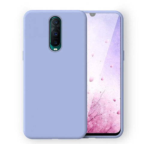 Custodia Silicone Ultra Sottile Morbida 360 Gradi Cover C02 per Oppo R17 Pro Viola