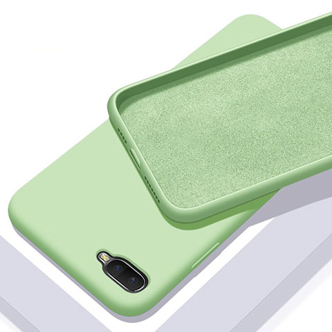 Custodia Silicone Ultra Sottile Morbida 360 Gradi Cover C02 per Oppo RX17 Neo Verde