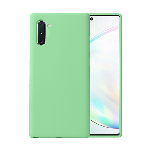 Custodia Silicone Ultra Sottile Morbida 360 Gradi Cover C02 per Samsung Galaxy Note 10 Verde