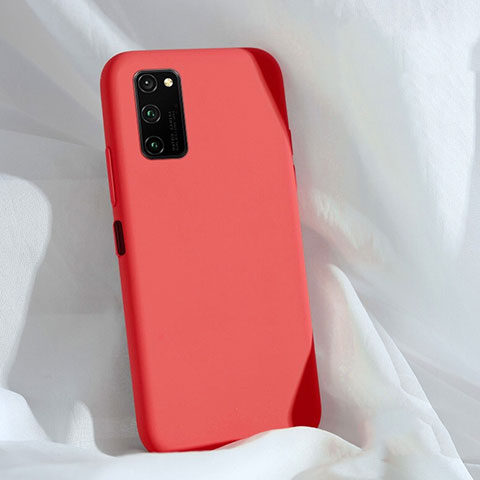 Custodia Silicone Ultra Sottile Morbida 360 Gradi Cover C03 per Huawei Honor V30 Pro 5G Rosso