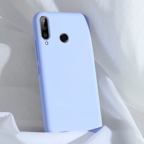 Custodia Silicone Ultra Sottile Morbida 360 Gradi Cover C03 per Huawei P30 Lite XL Cielo Blu