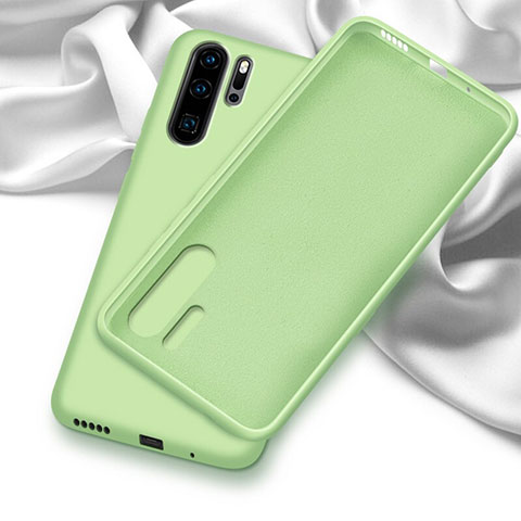 Custodia Silicone Ultra Sottile Morbida 360 Gradi Cover C03 per Huawei P30 Pro New Edition Verde