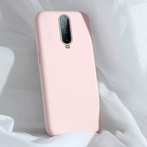 Custodia Silicone Ultra Sottile Morbida 360 Gradi Cover C03 per Oppo RX17 Pro Rosa