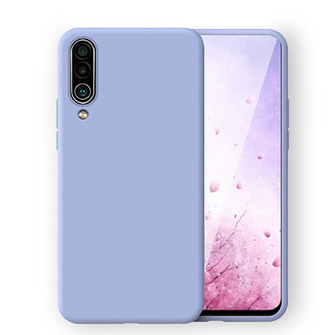 Custodia Silicone Ultra Sottile Morbida 360 Gradi Cover C03 per Samsung Galaxy A70S Cielo Blu