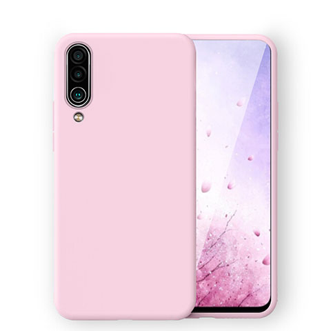 Custodia Silicone Ultra Sottile Morbida 360 Gradi Cover C03 per Samsung Galaxy A90 5G Rosa