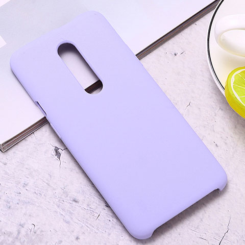 Custodia Silicone Ultra Sottile Morbida 360 Gradi Cover C03 per Xiaomi Mi 9T Viola