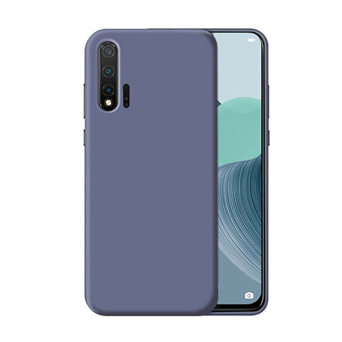 Custodia Silicone Ultra Sottile Morbida 360 Gradi Cover C04 per Huawei Nova 6 Viola