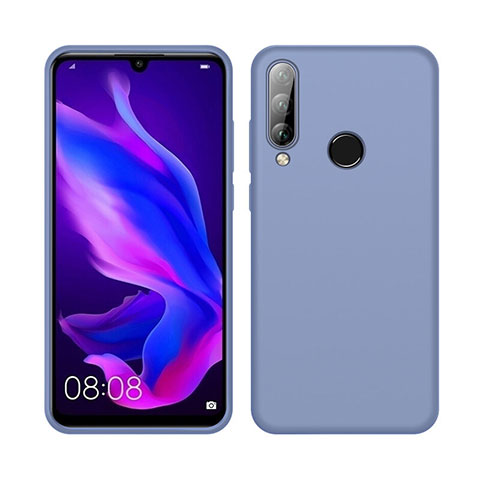 Custodia Silicone Ultra Sottile Morbida 360 Gradi Cover C04 per Huawei P30 Lite New Edition Viola