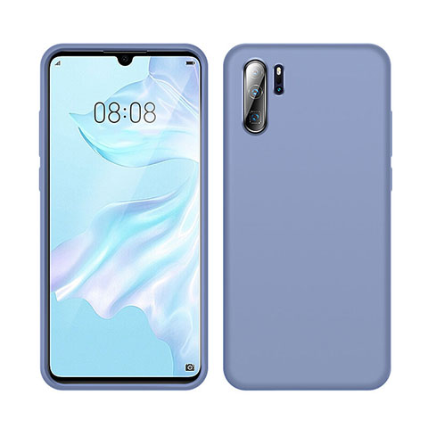 Custodia Silicone Ultra Sottile Morbida 360 Gradi Cover C04 per Huawei P30 Pro New Edition Cielo Blu