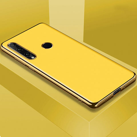 Custodia Silicone Ultra Sottile Morbida 360 Gradi Cover C05 per Huawei Honor 20 Lite Giallo