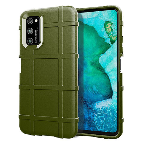 Custodia Silicone Ultra Sottile Morbida 360 Gradi Cover C05 per Huawei Honor V30 Pro 5G Verde