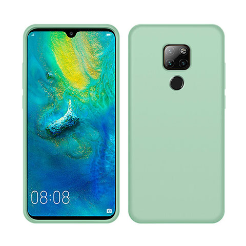 Custodia Silicone Ultra Sottile Morbida 360 Gradi Cover C05 per Huawei Mate 20 X 5G Verde