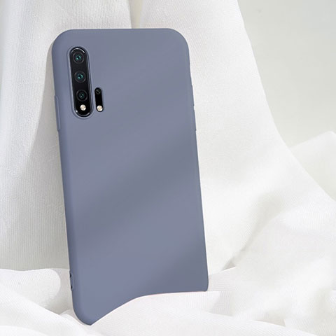 Custodia Silicone Ultra Sottile Morbida 360 Gradi Cover C05 per Huawei Nova 6 5G Viola