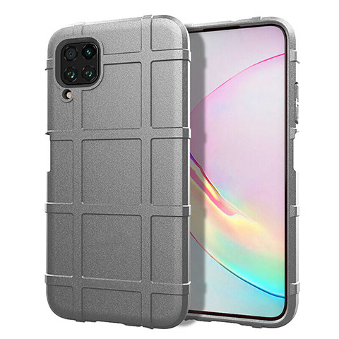 Custodia Silicone Ultra Sottile Morbida 360 Gradi Cover C05 per Huawei Nova 6 SE Argento