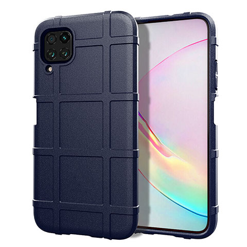 Custodia Silicone Ultra Sottile Morbida 360 Gradi Cover C05 per Huawei Nova 6 SE Blu