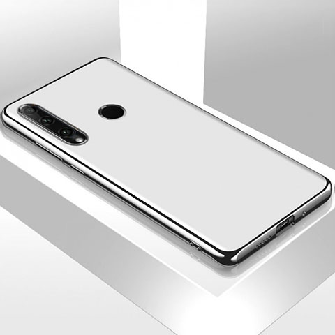 Custodia Silicone Ultra Sottile Morbida 360 Gradi Cover C05 per Huawei P Smart+ Plus (2019) Bianco