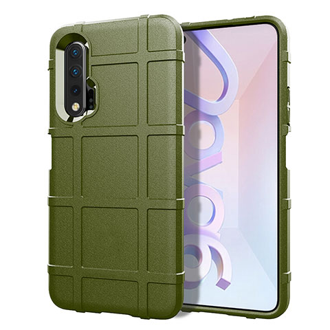 Custodia Silicone Ultra Sottile Morbida 360 Gradi Cover C06 per Huawei Nova 6 5G Verde