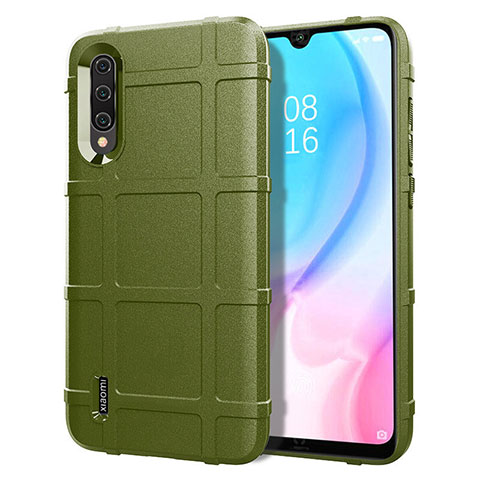 Custodia Silicone Ultra Sottile Morbida 360 Gradi Cover C07 per Xiaomi Mi A3 Verde