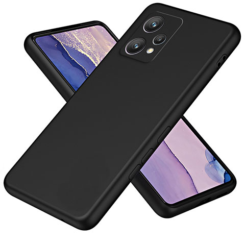 Custodia Silicone Ultra Sottile Morbida 360 Gradi Cover H01P per Realme 9 Pro+ Plus 5G Nero