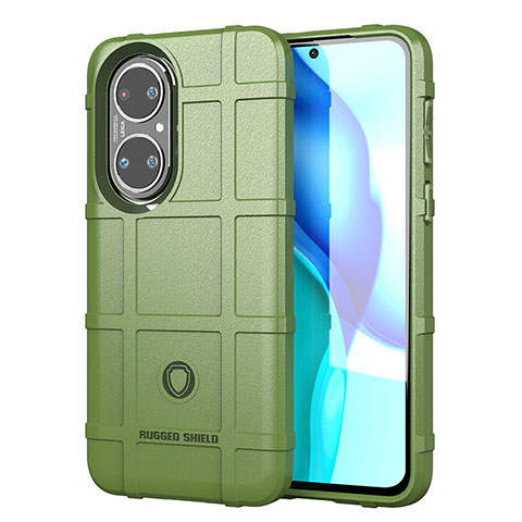 Custodia Silicone Ultra Sottile Morbida 360 Gradi Cover J01S per Huawei P50 Pro Verde