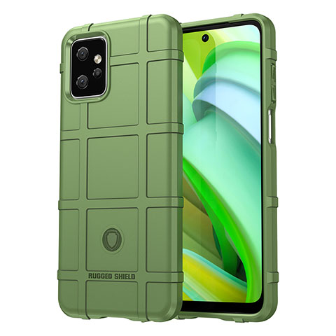 Custodia Silicone Ultra Sottile Morbida 360 Gradi Cover J01S per Motorola Moto G Power 5G (2023) Verde