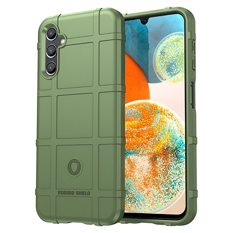 Custodia Silicone Ultra Sottile Morbida 360 Gradi Cover J01S per Samsung Galaxy Jump3 5G Verde