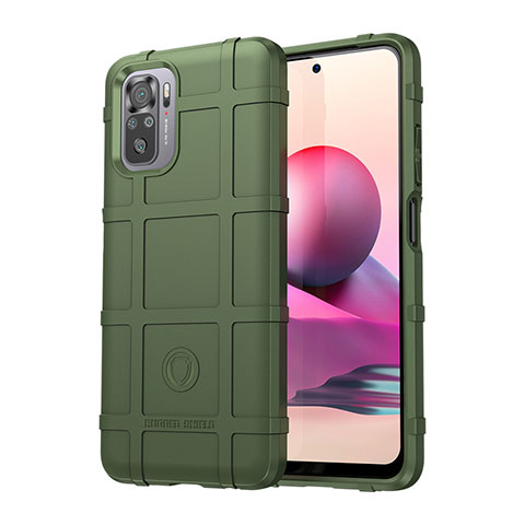 Custodia Silicone Ultra Sottile Morbida 360 Gradi Cover J01S per Xiaomi Redmi Note 11 SE India 4G Verde