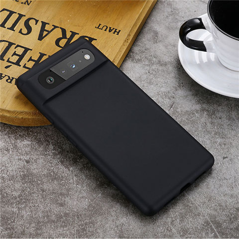 Custodia Silicone Ultra Sottile Morbida 360 Gradi Cover per Google Pixel 6 5G Nero