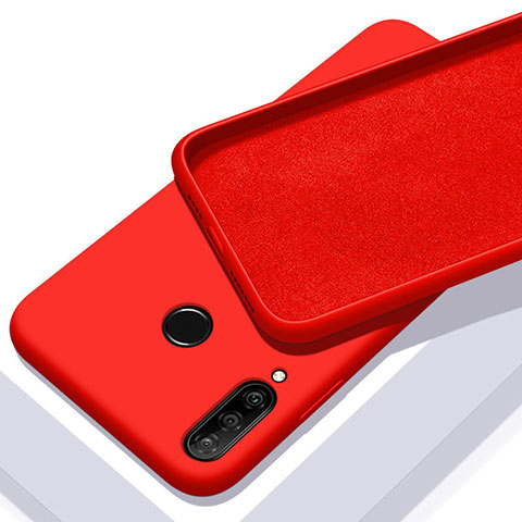 Custodia Silicone Ultra Sottile Morbida 360 Gradi Cover per Huawei Honor 10i Rosso