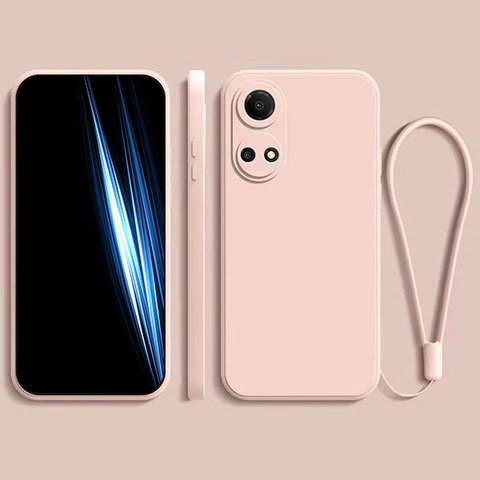 Custodia Silicone Ultra Sottile Morbida 360 Gradi Cover per Huawei Honor X7 Rosa