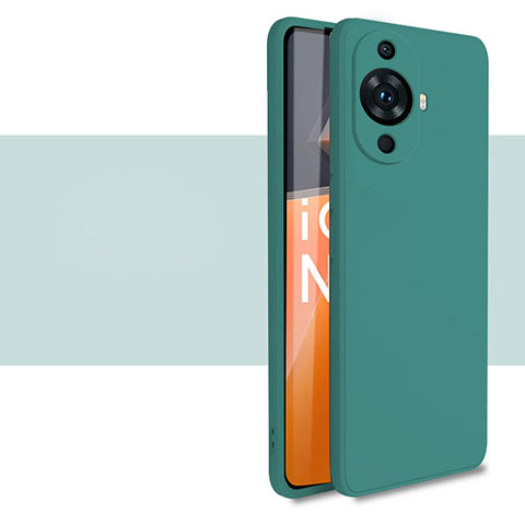 Custodia Silicone Ultra Sottile Morbida 360 Gradi Cover per Huawei Nova 11 Ultra Verde