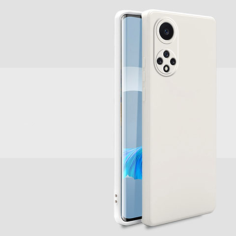 Custodia Silicone Ultra Sottile Morbida 360 Gradi Cover per Huawei Nova 9 Bianco