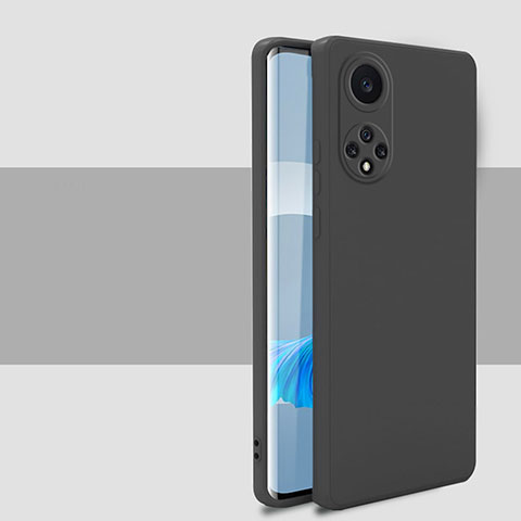 Custodia Silicone Ultra Sottile Morbida 360 Gradi Cover per Huawei Nova 9 Nero